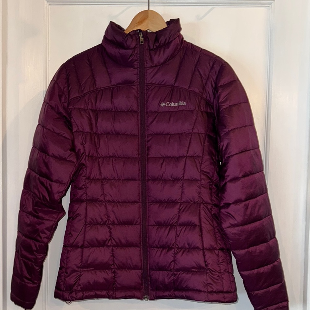 Columbia Women's Purple Puffer Jacket